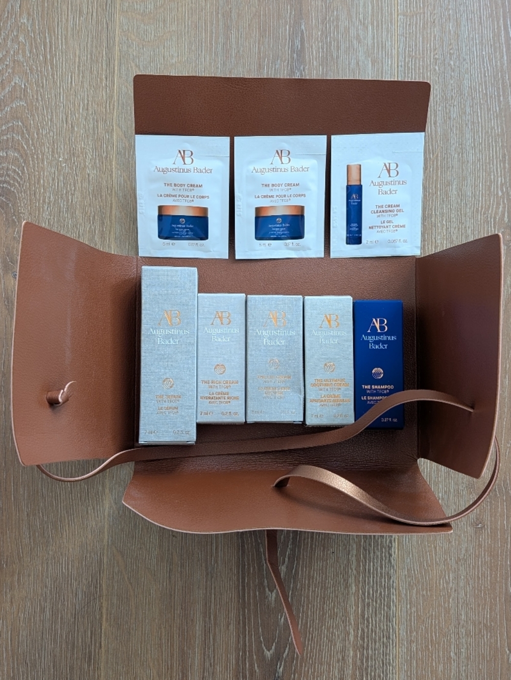 Augustinus Bader The Rich Cream Travel Size + Travel Pouch